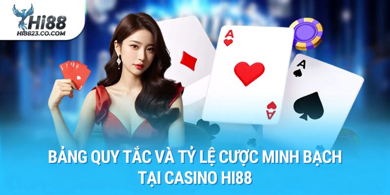 Casino Hi88 - Sòng Bài Trực Tuyến Đẳng Cấp 5 Sao Buenos Aires 2 Bảng quy tắc và tỷ lệ cược minh bạch tại Casino Hi88